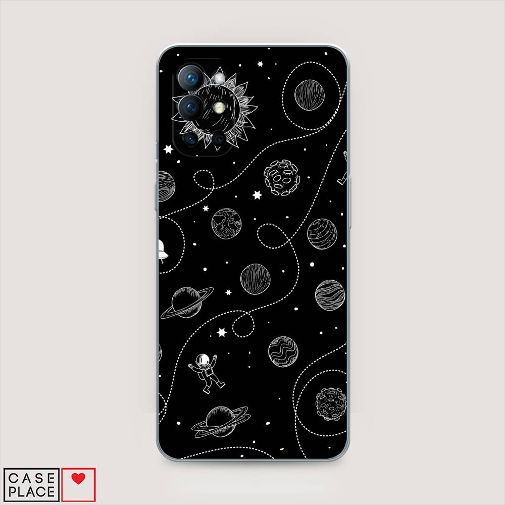 

Чехол Awog на OnePlus 9R / ВанПлас 9R "В невесомости", Бежевый, 151650-4