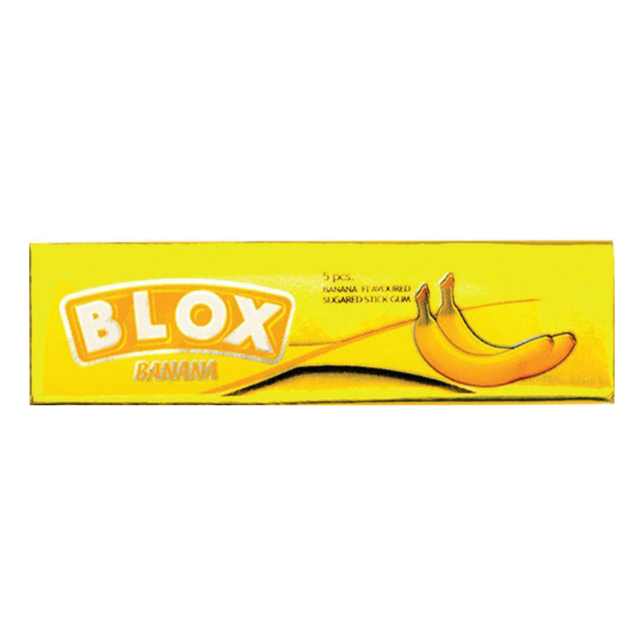 

Жевательная резинка Blox банан 12,5 г