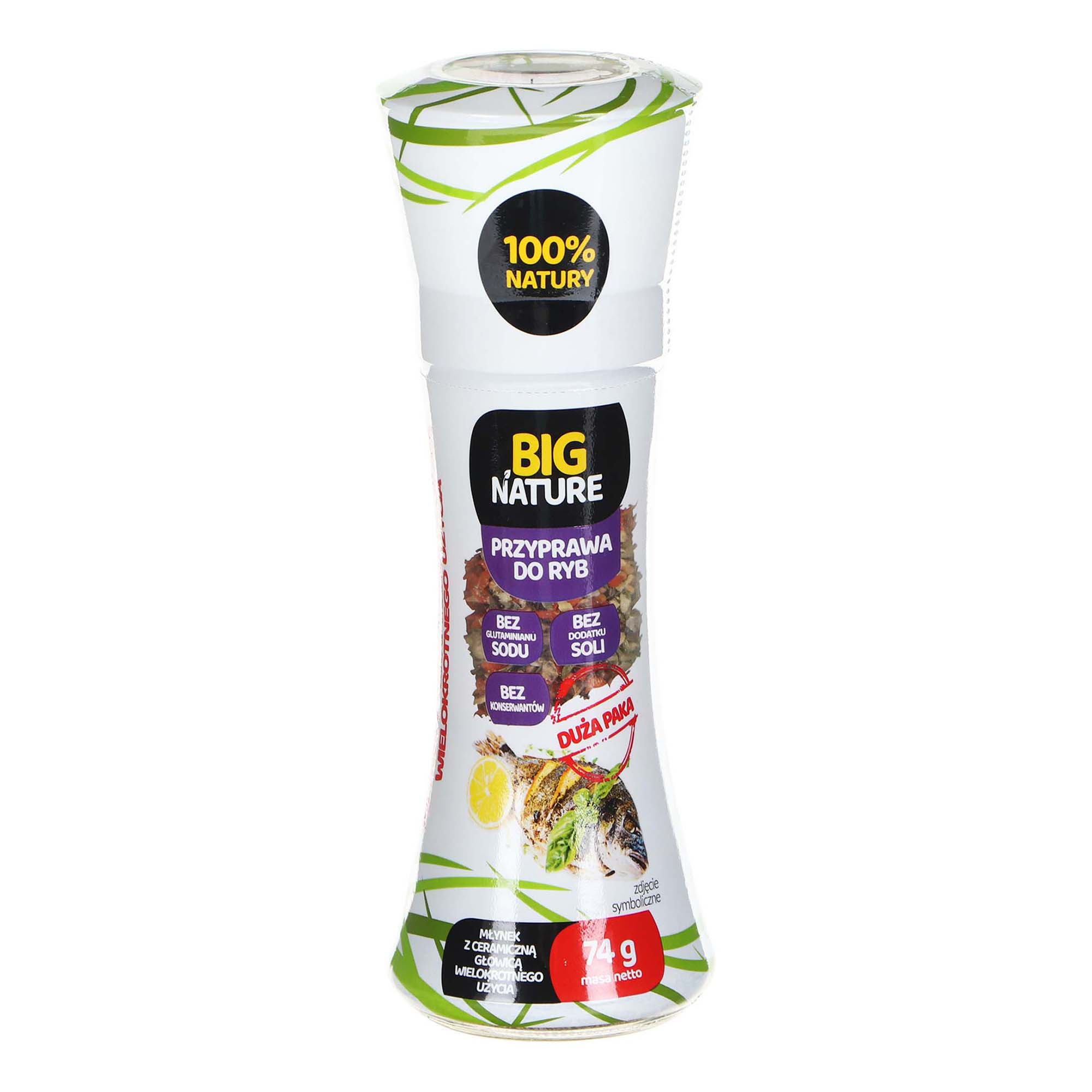

Специи для рыбы Big Nature мельница 74 г