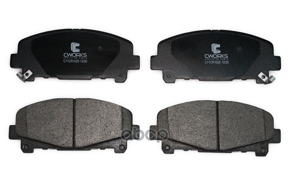 

Тормозные колодки CWORKS передние Low Metallic C11CR1025