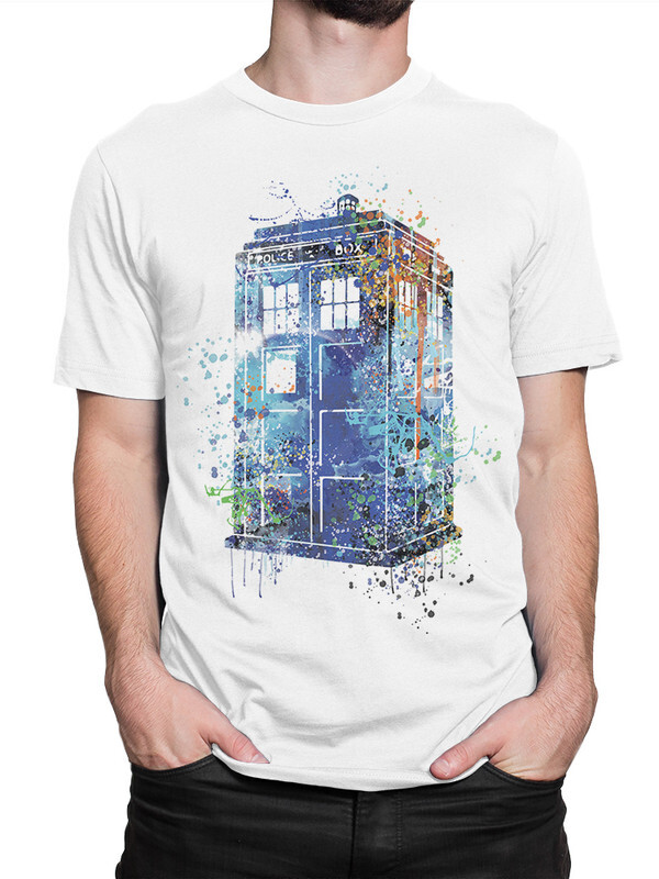 

Футболка мужская DreamShirts Studio Доктор Кто - Тардис 568-doctorwho-2 белая XS, Белый, Доктор Кто - Тардис 568-doctorwho-2