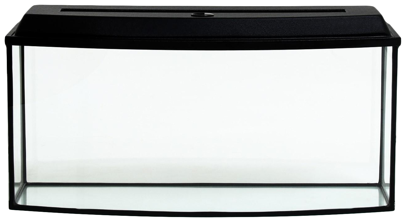 Аквариум Пижон Телевизор, с крышкой, 115 л, 93х32х47 мм, черный
