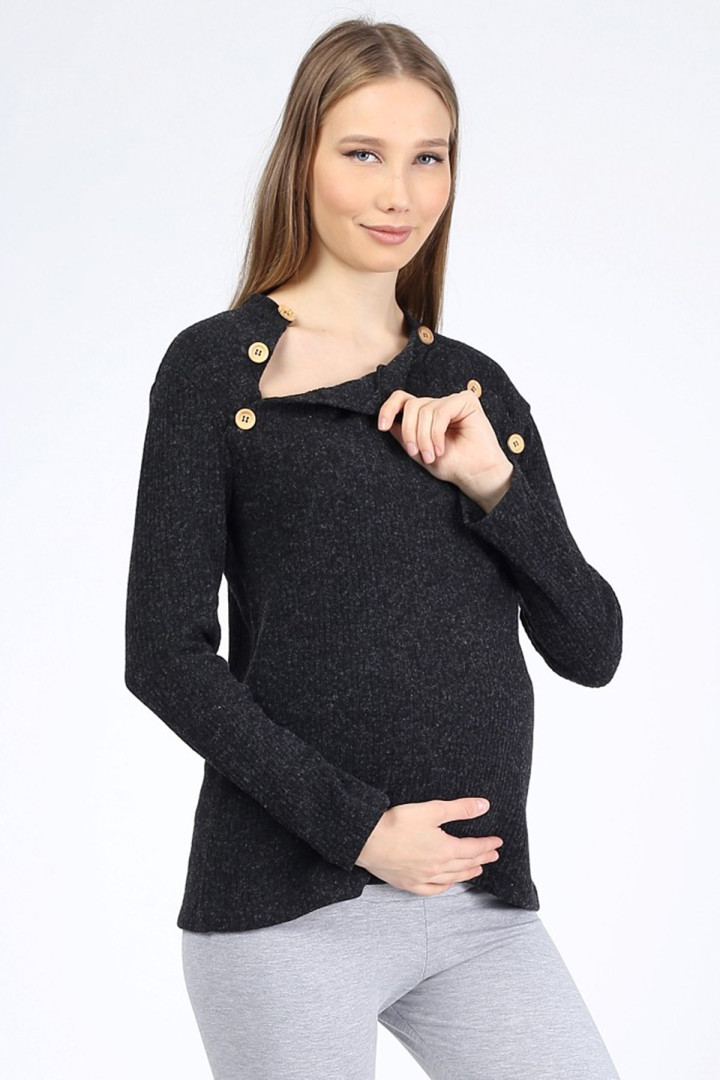 

Блуза женская Luvmabelly 59208 черная S (доставка из-за рубежа), Черный, 59208