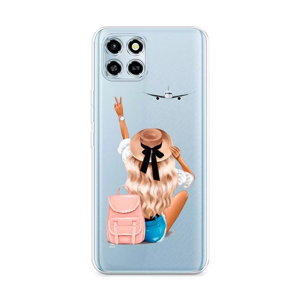 

Чехол Awog на Infinix Smart 6 HD "Автостопом самолетом", Разноцветный, 3101650-7