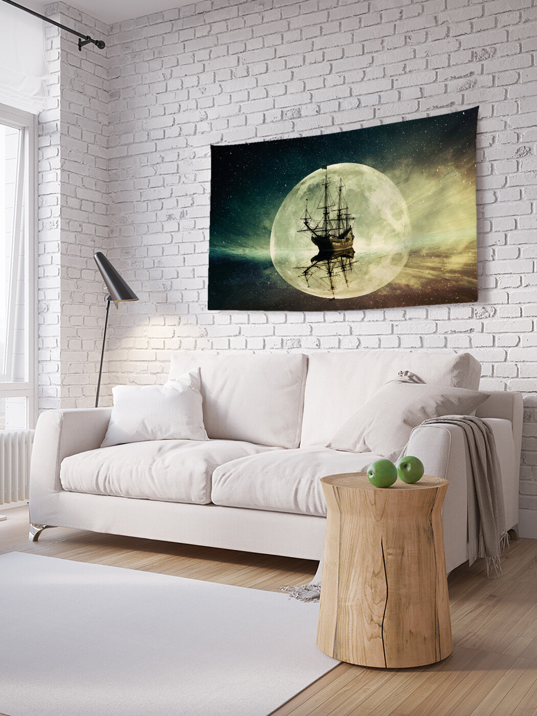 

Горизонтальное фотопанно JoyArty Лунный корабль, из ткани, 100х150 см