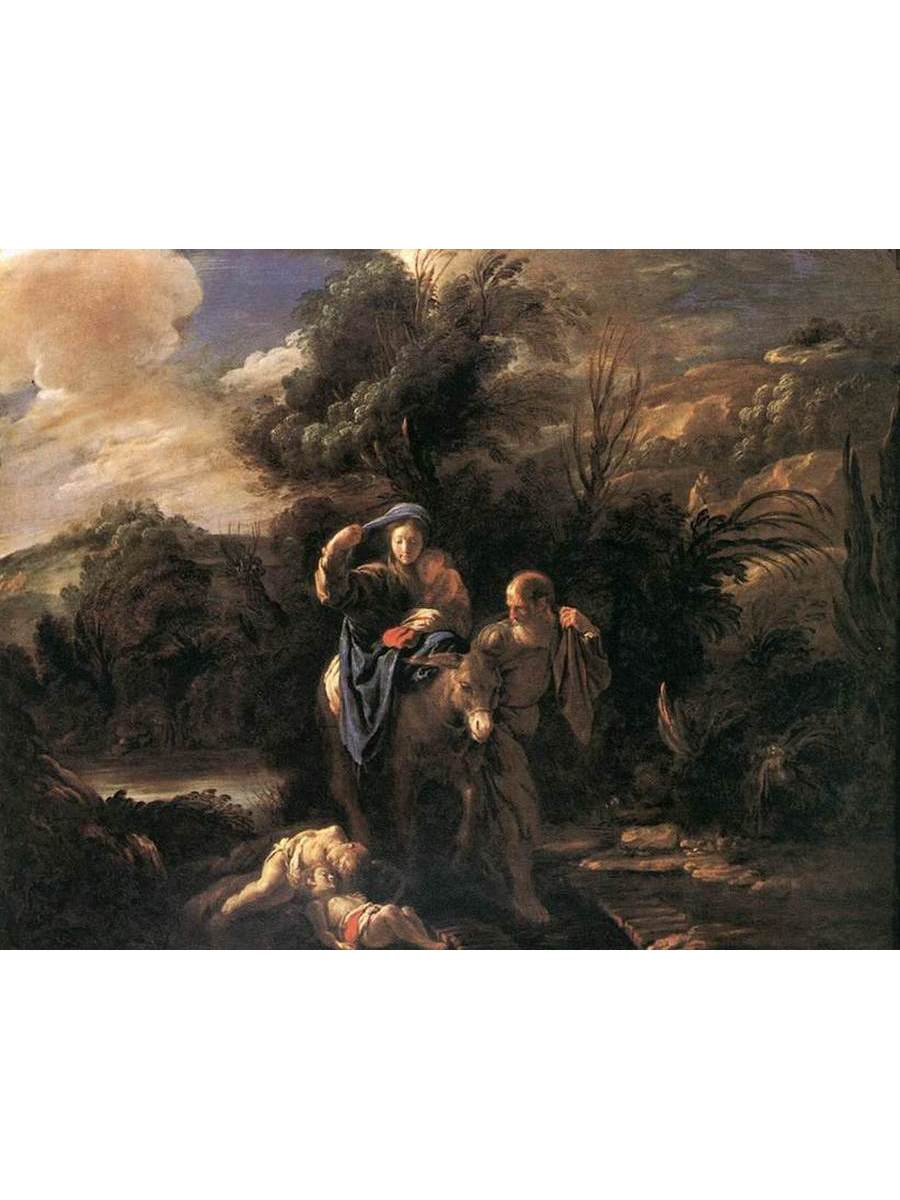 

Постер DRABS A2 Доменико Фетти Flight to Egypt