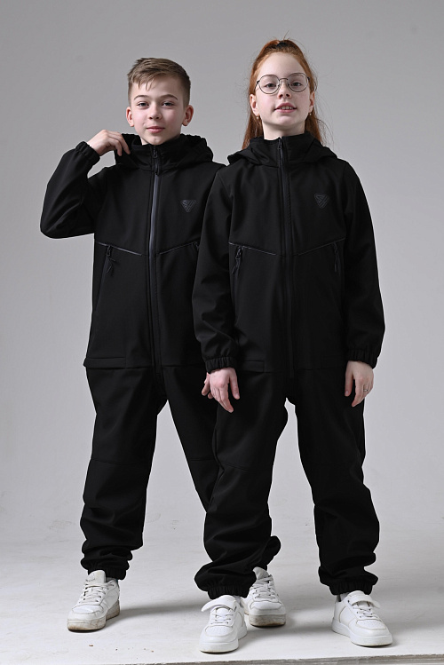 

Комбинезон детский Sherysheff В24077, черный, 146, В24077