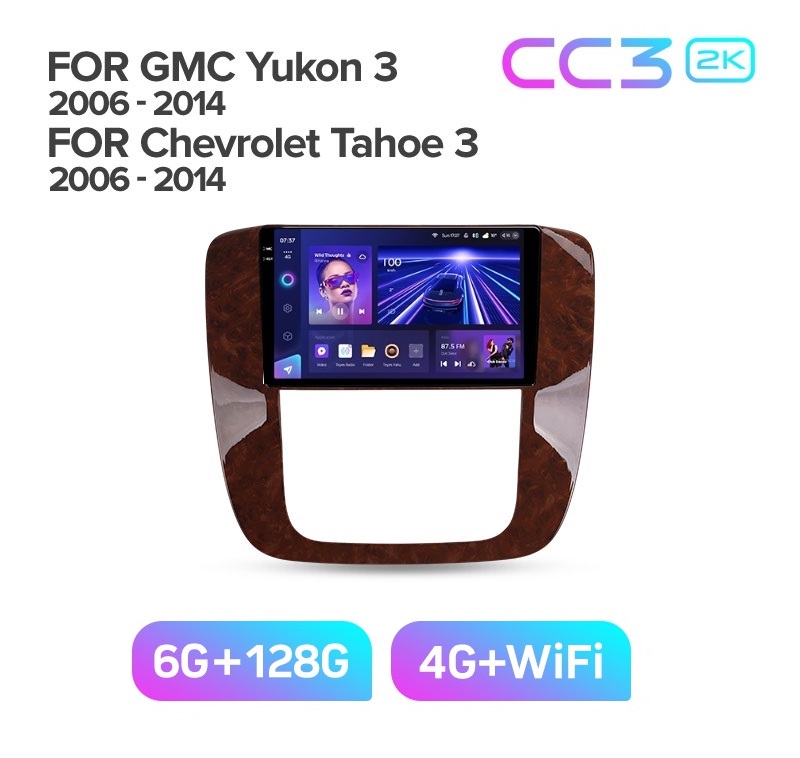 Магнитола TEYES CHEVROLET TAHOE 2006-2014 г CC3 2K 6128ГБ 4389000₽