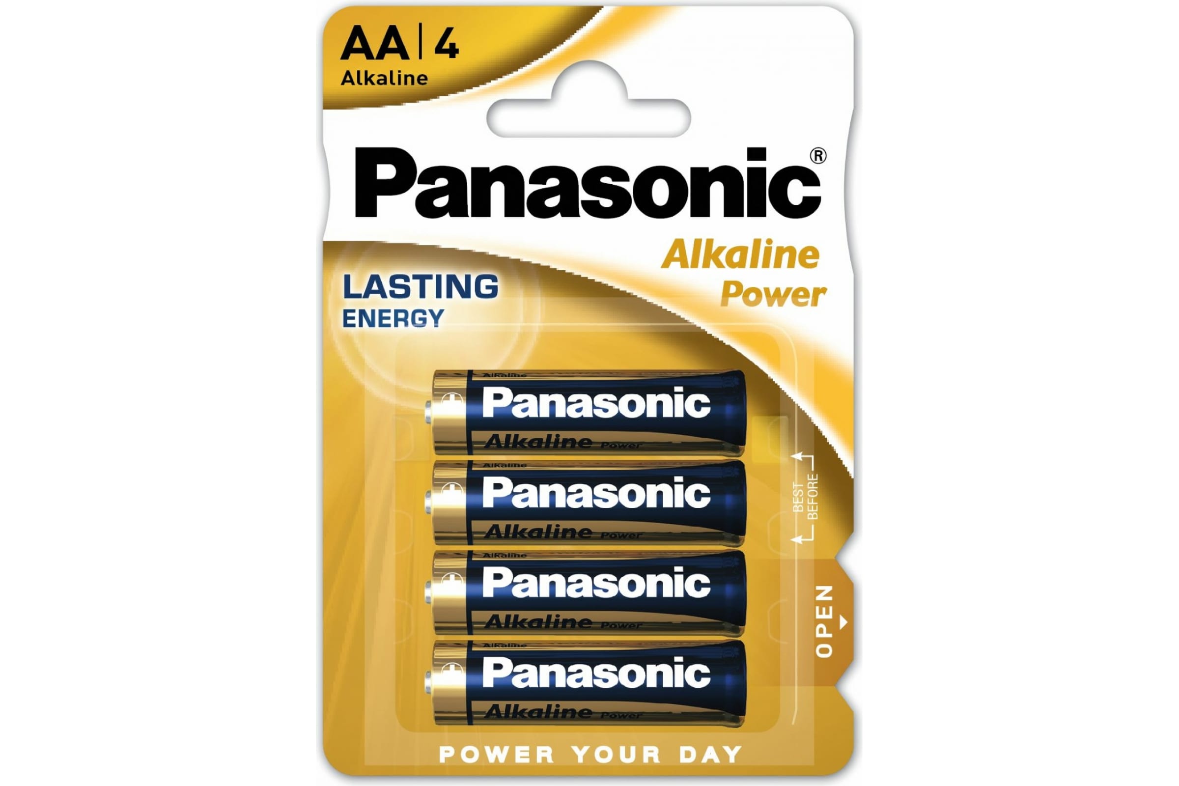 

Panasonic Батарейка щелочная LR6 AA Alkaline 1.5В бл/4 5410853055815