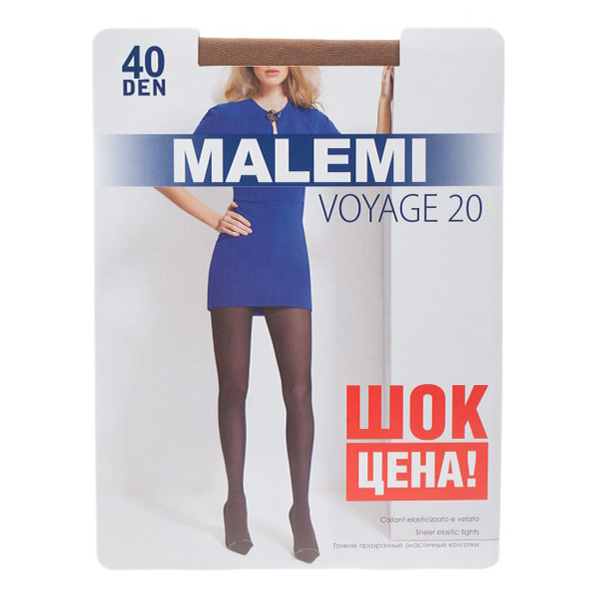 

Колготки женские Malemi бежевые, Бежевый