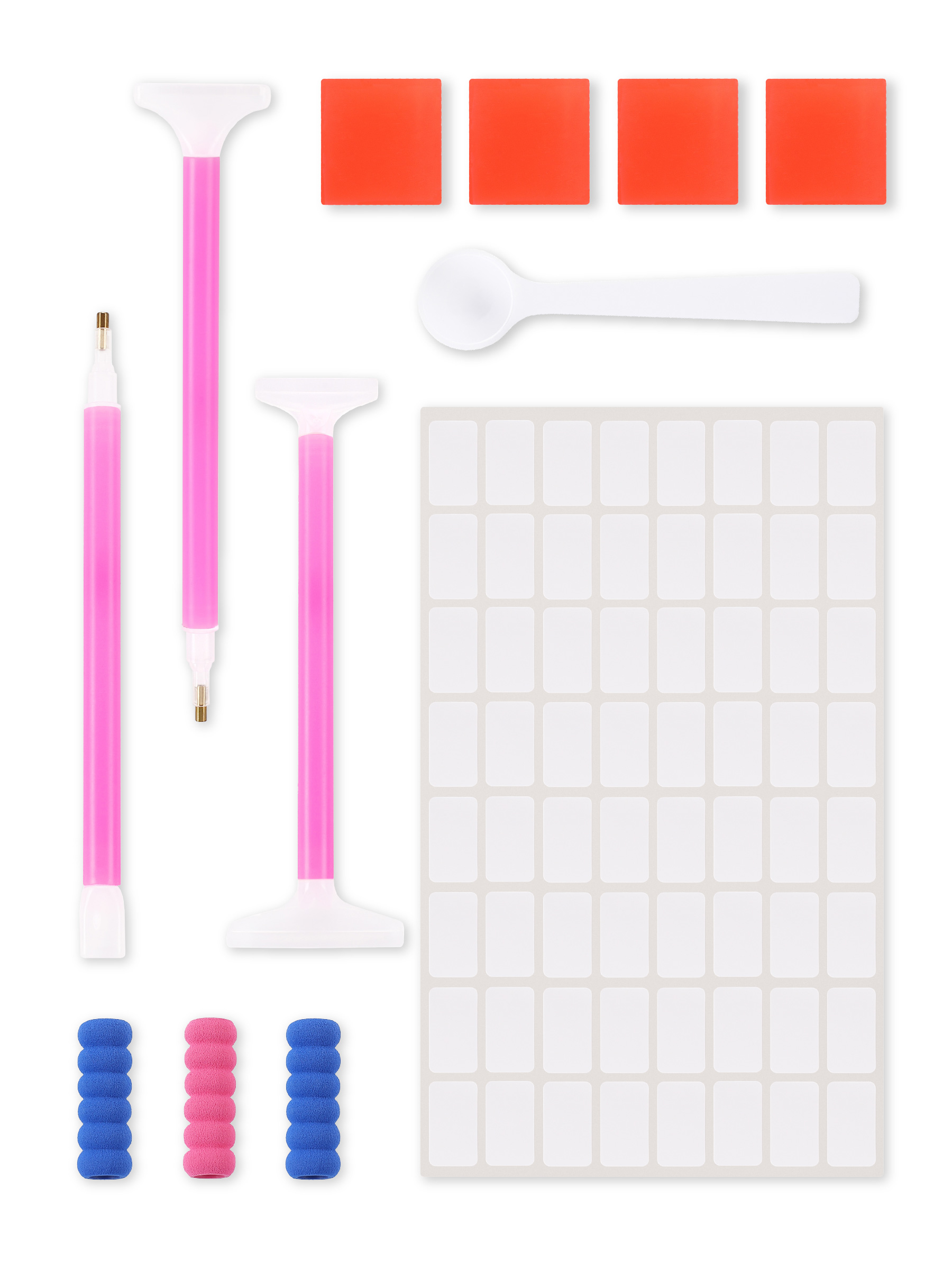 Набор инструментов для алмазной мозаики Kids Zone B0202, 7 предметов