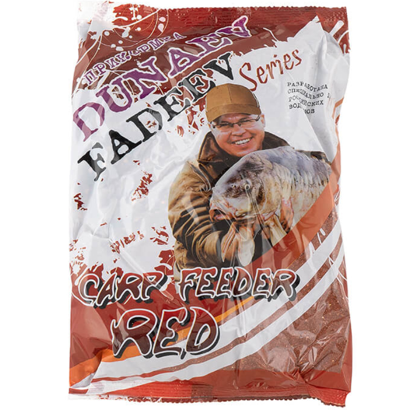 

Прикормка рыболовная Dunaev Fadeev Feeder Carp Red 1 упаковка, Разноцветный, Fadeev
