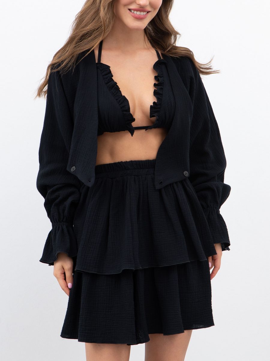 

Костюм женский Mimi Pajamas Brand 10013 черный 40-42 RU, 10013