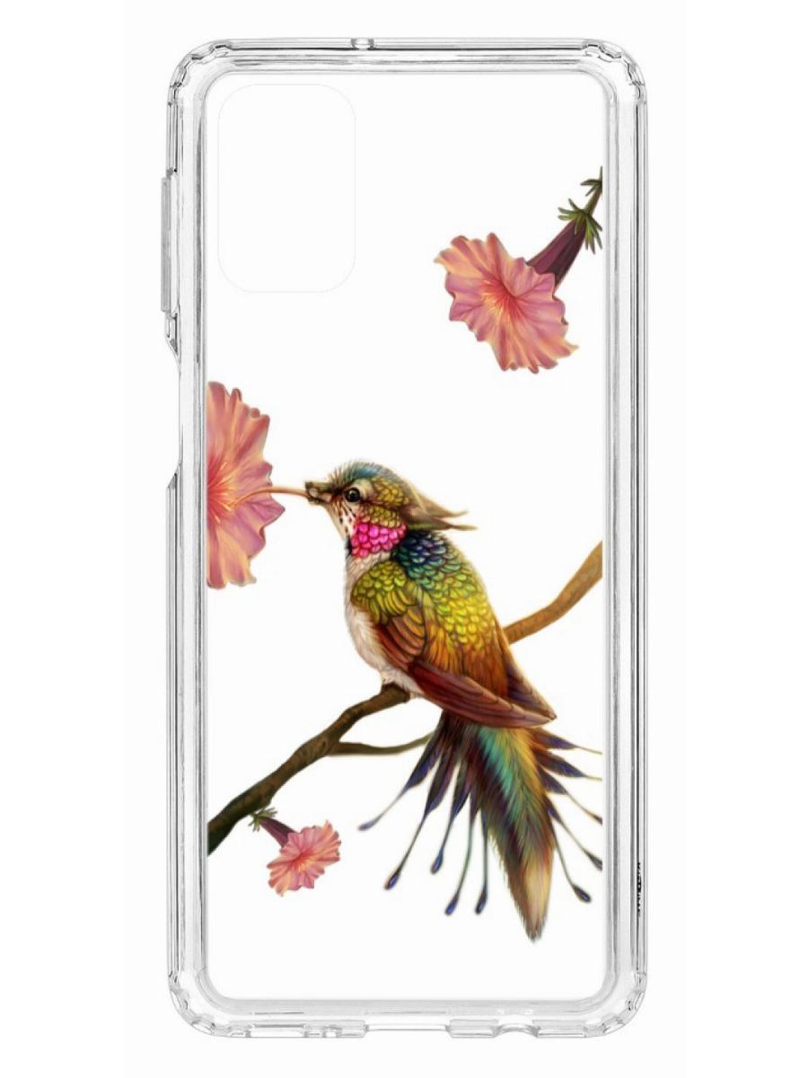 фото Чехол на samsung galaxy m31s kruche print колибри кruче