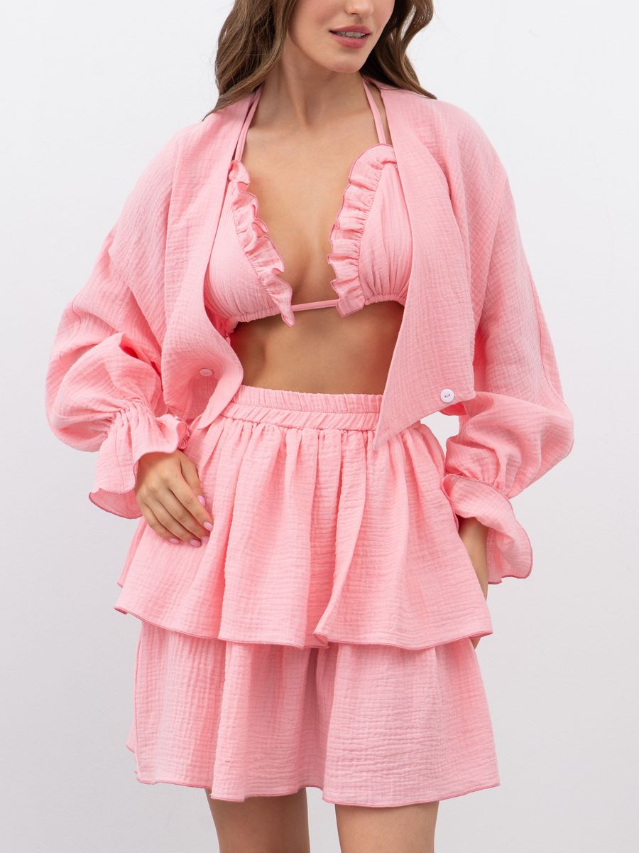 Костюм женский Mimi Pajamas Brand 10013 розовый 38-40 RU