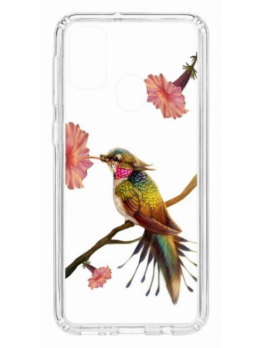 Чехол на Samsung Galaxy M30S Kruche Print Колибри
