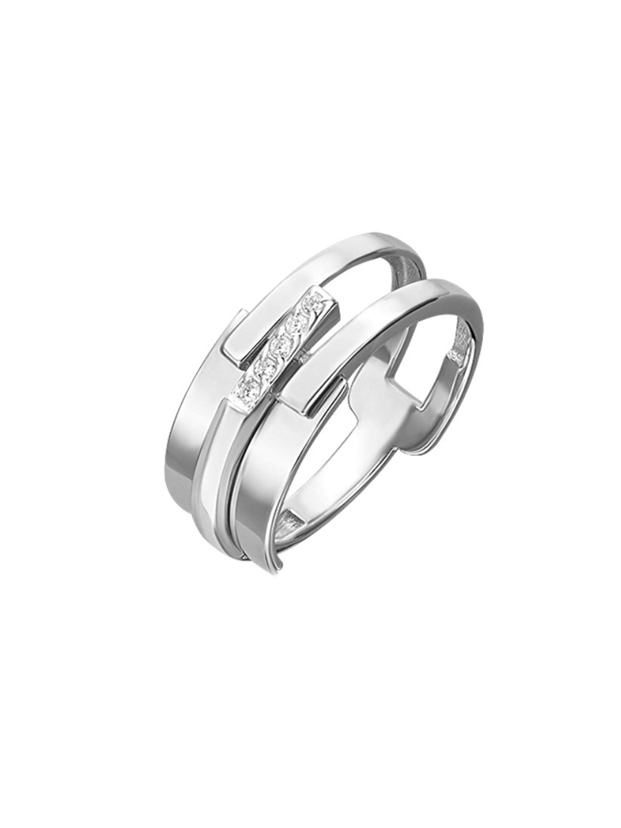 

Кольцо из золота р.  PLATINA jewelry 01-5682-00-401-1120, фианит, 01-5682-00-401-1120