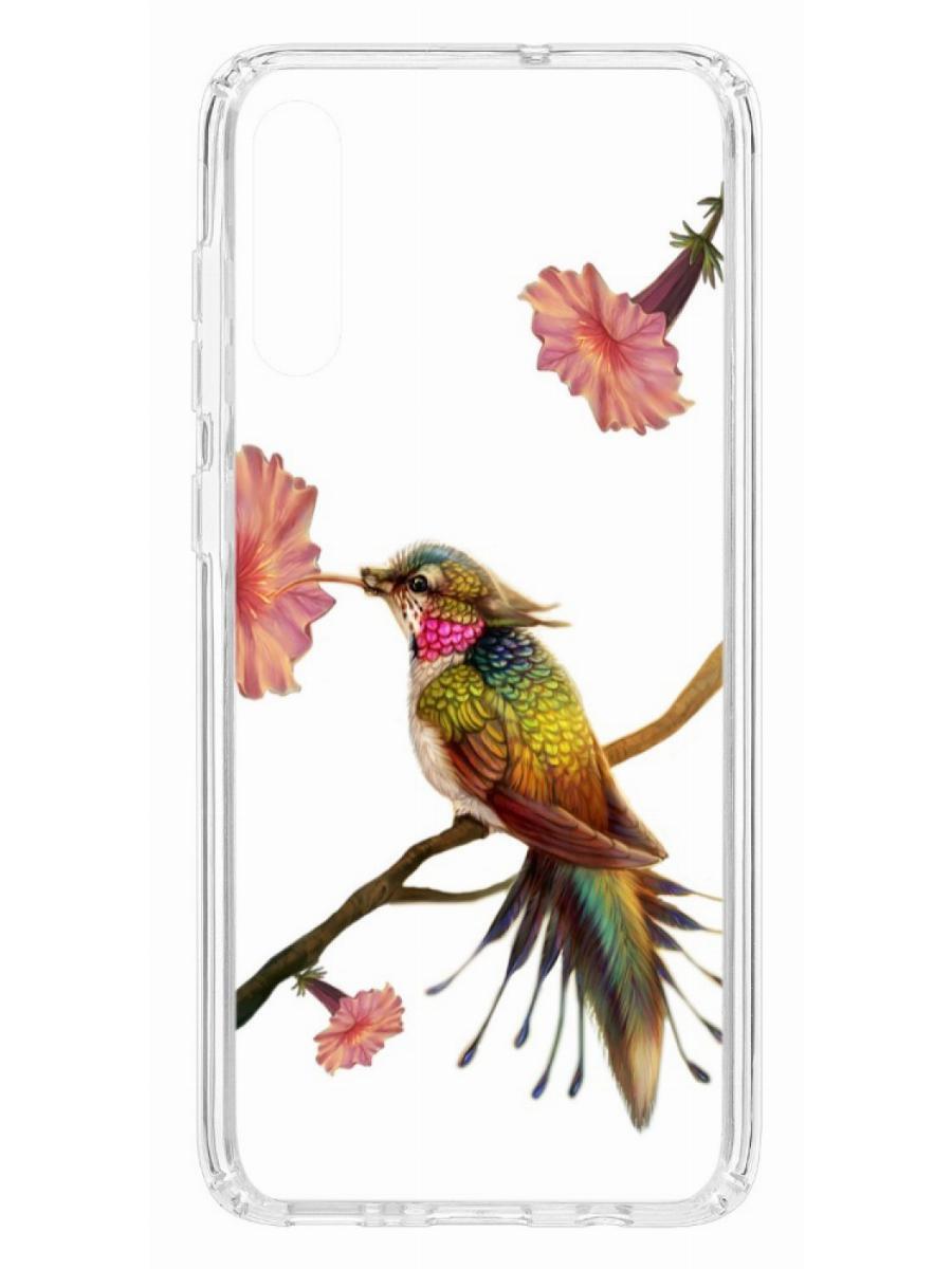 фото Чехол на samsung galaxy a70 2019 kruche print колибри кruче