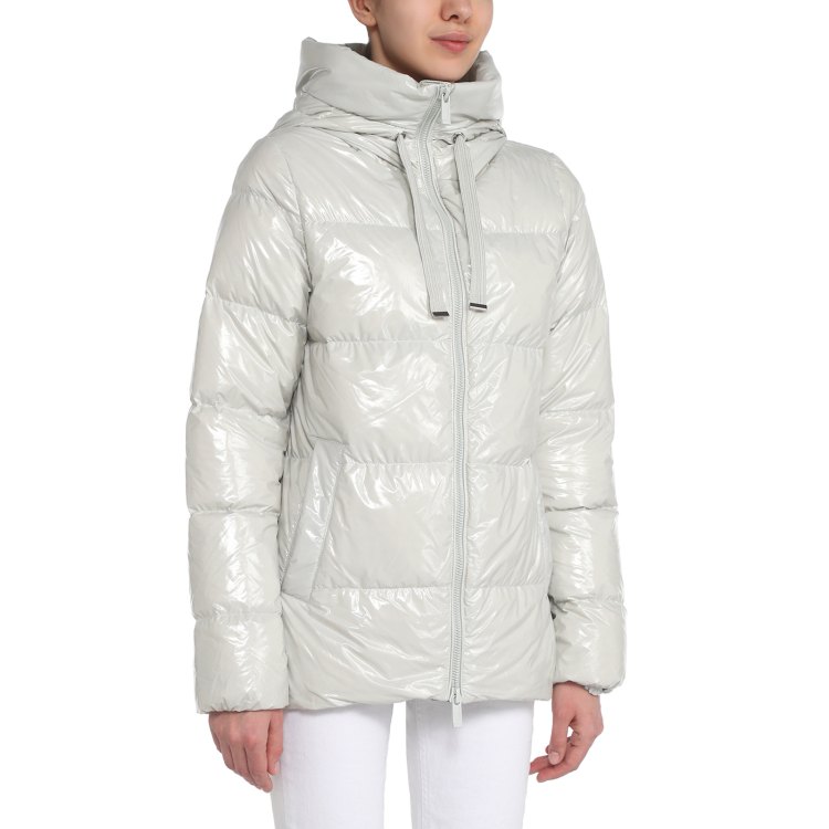 

Пуховик женский Maison David MLY011 серый S, MLY011