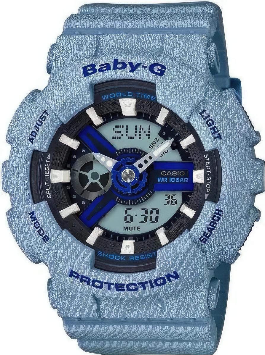 

Наручные часы женские Casio BA-110DE-2A2, BA-110DE-2A2
