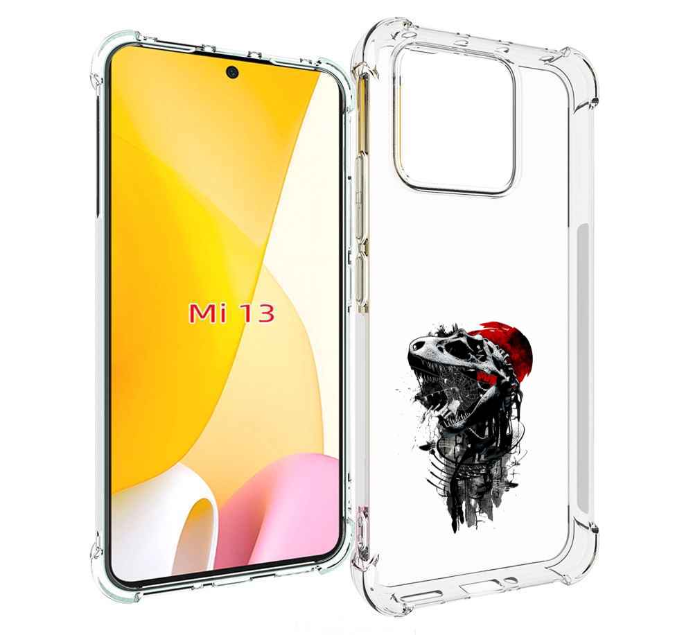 

Чехол MyPads вымерший динозавр для Xiaomi 13, Прозрачный, Tocco