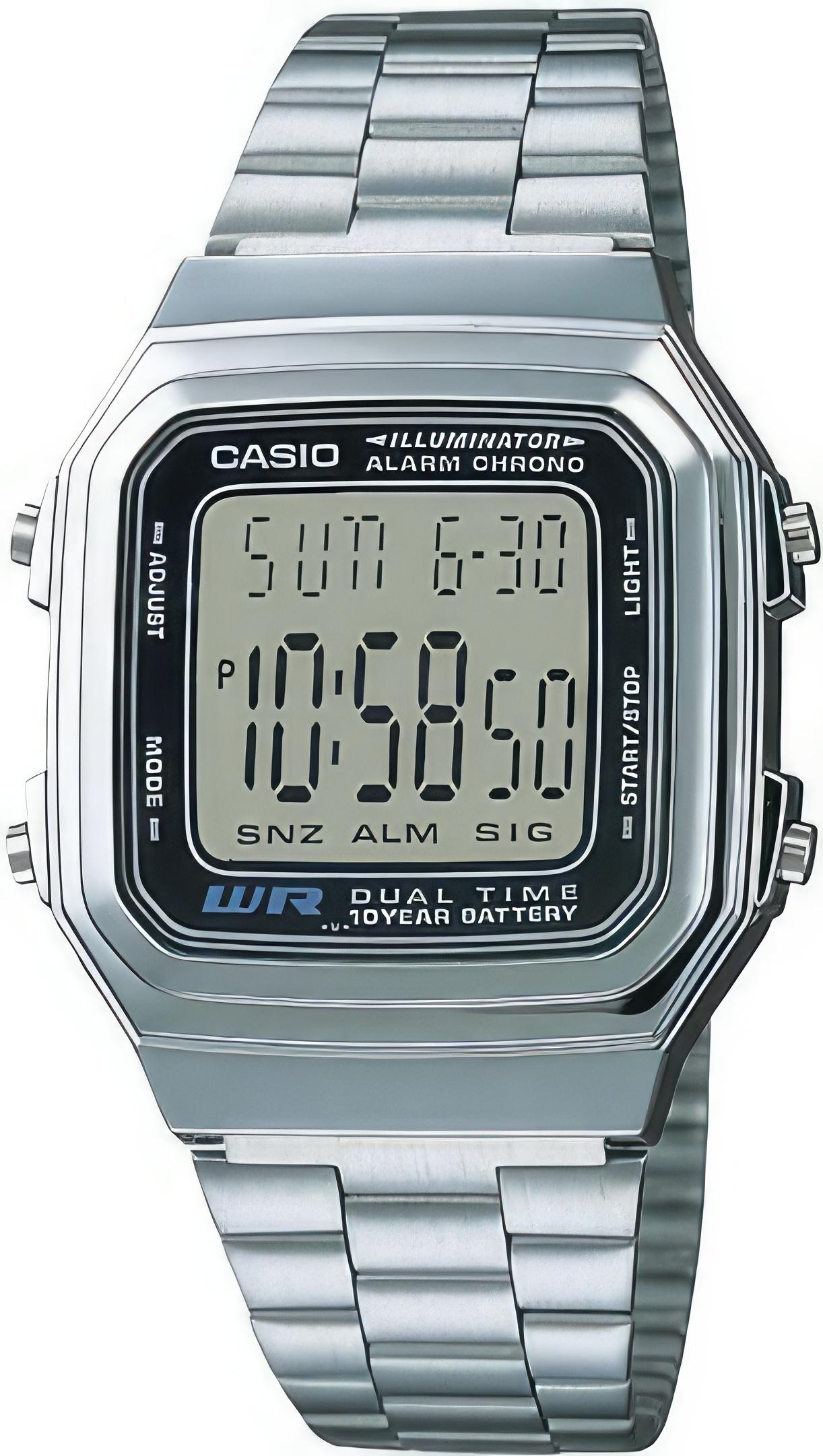 

Наручные часы унисекс Casio A-178WA-1A, A-178WA-1A