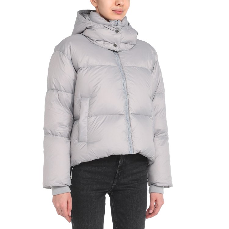 

Пуховик женский Maison David MLY010-1 серый XS, MLY010-1