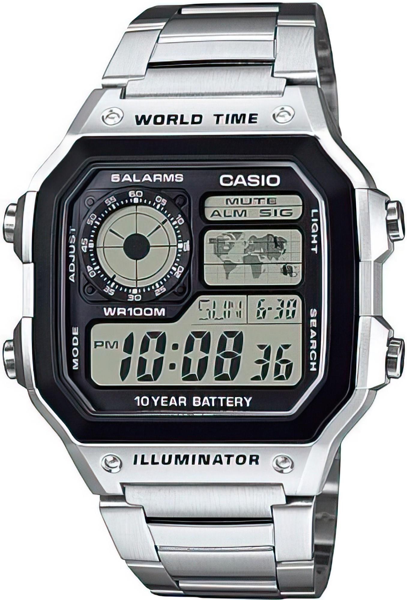 

Наручные часы мужские Casio AE-1200WHD-1A, AE-1200WHD-1A