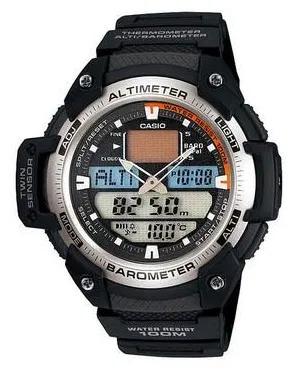 

Наручные часы мужские Casio SGW-400H-1B, SGW-400H-1B