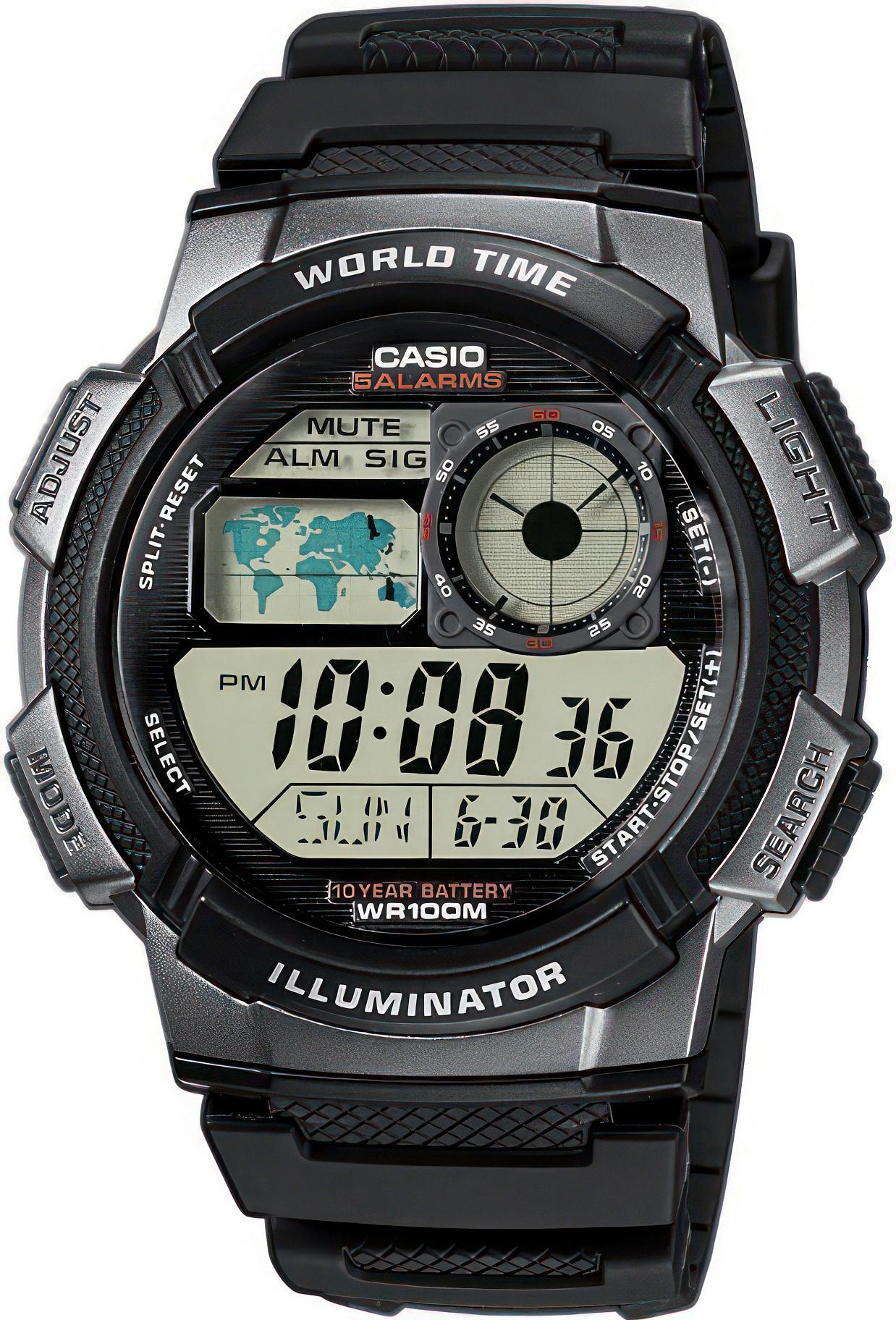 

Наручные часы мужские Casio AE-1000W-1B, AE-1000W-1B