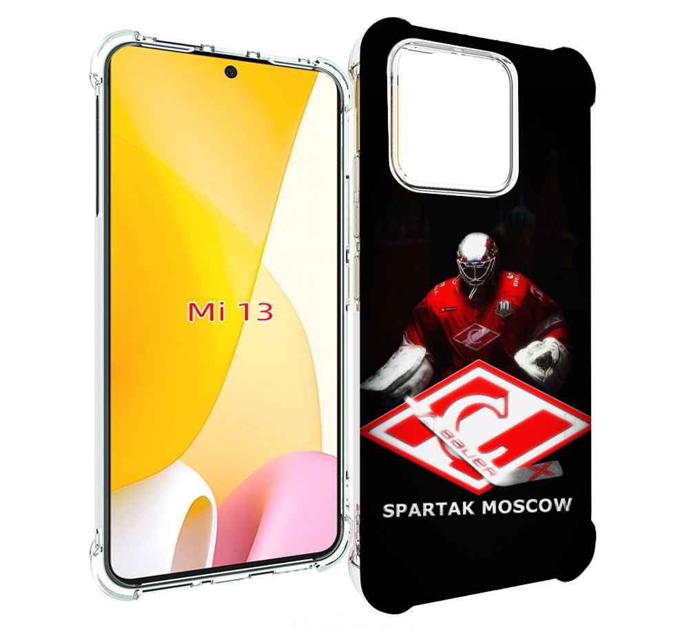 

Чехол MyPads спартак хоккеи мужской для Xiaomi 13, Прозрачный, Tocco