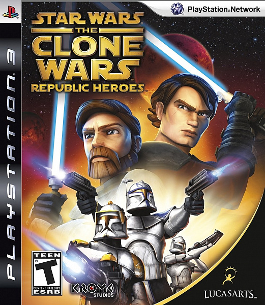 Игра Star Wars The Clone Wars Republic Heroes PS3