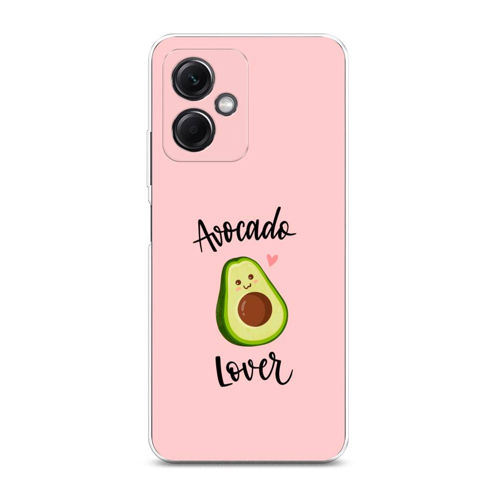 

Чехол на Xiaomi Redmi Note 12 5G "Avocado lover", Розовый;зеленый, 316950-6