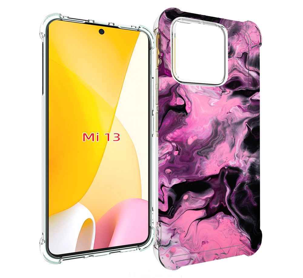 

Чехол MyPads смешивание-фиолетового для Xiaomi 13, Прозрачный, Tocco