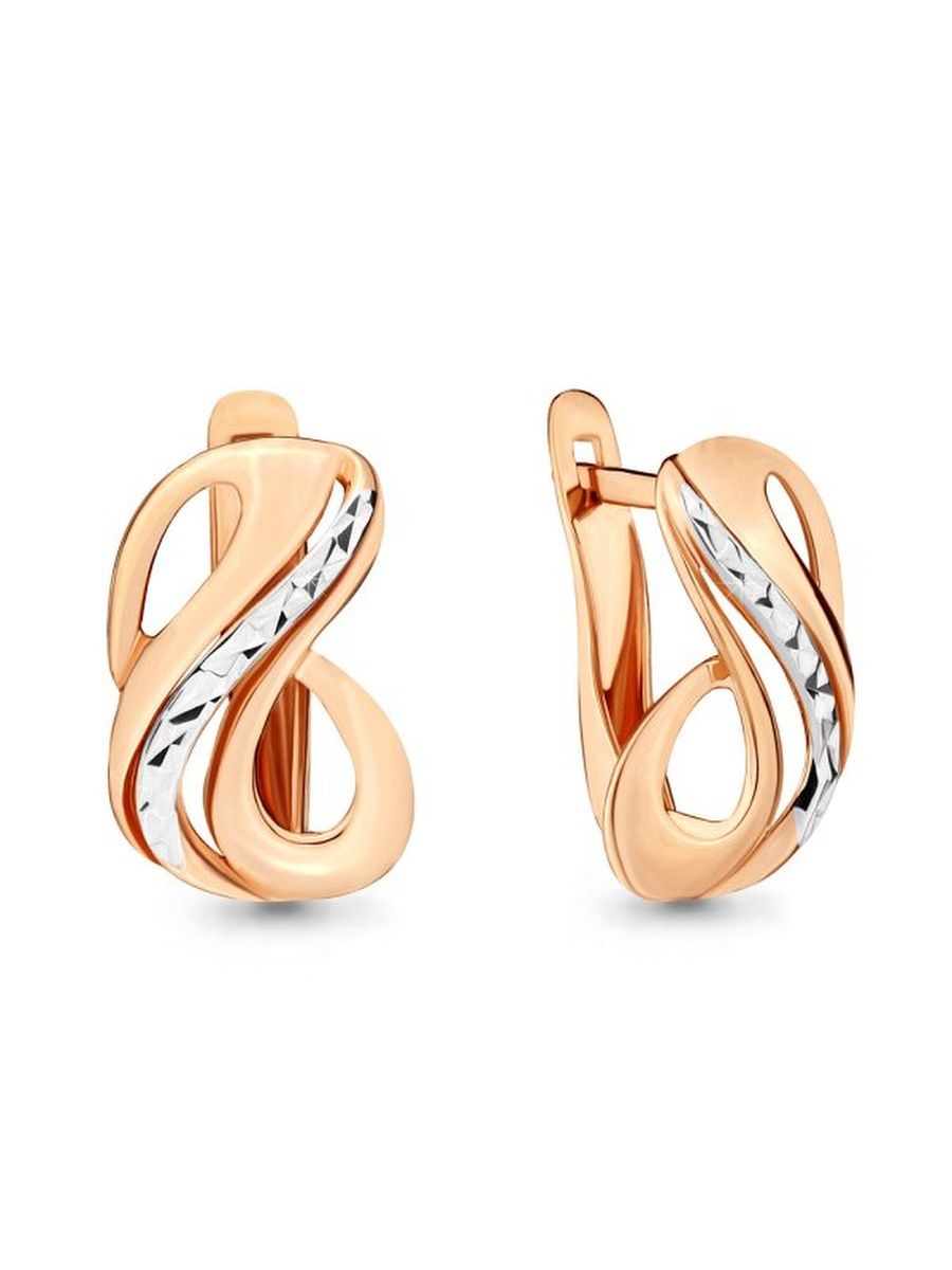 

Серьги из золота TEO MAORI 831574.8, 831574.8