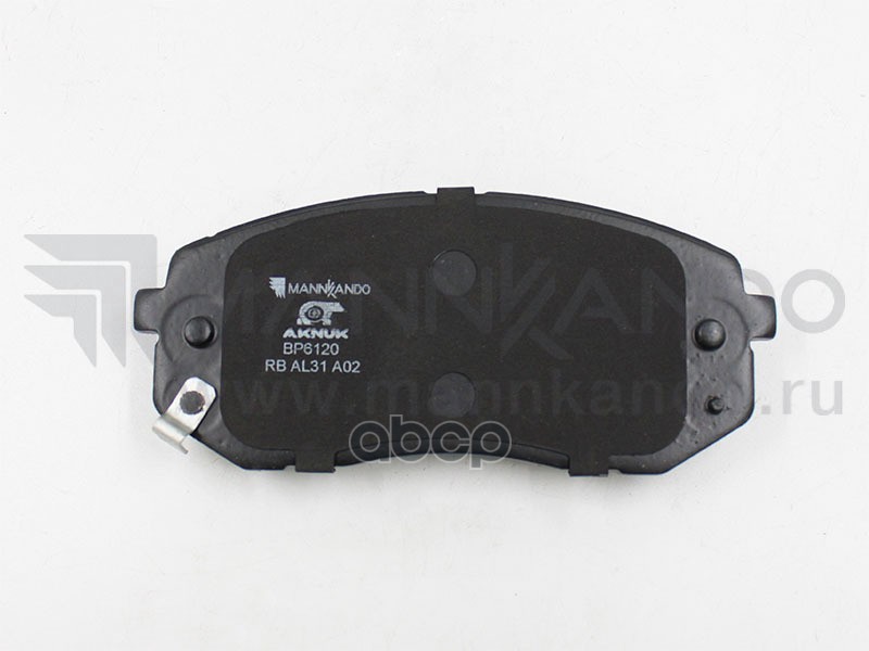 

Колодки Передние Aknuk Bp6120 AKNUK арт. BP6120