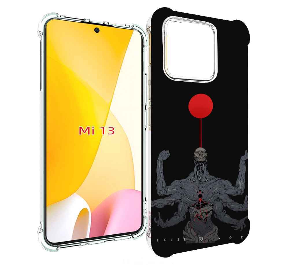 

Чехол MyPads скелет-с-6-руками для Xiaomi 13, Прозрачный, Tocco