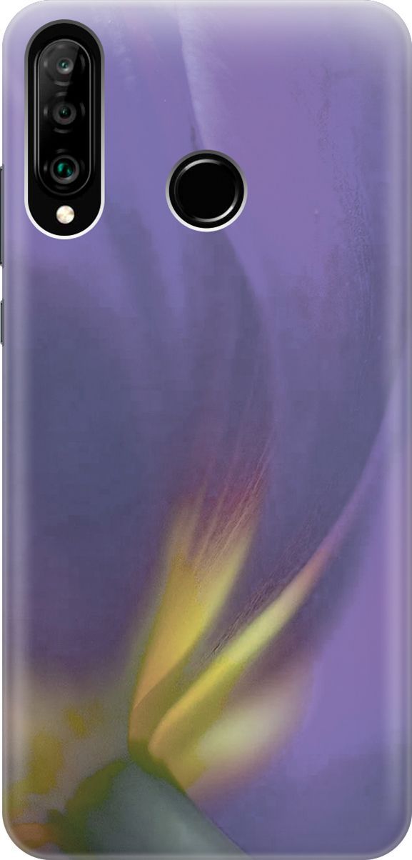 

Чехол на Honor 20 Lite/20s/Huawei P30 Lite "Фиолетовая фиалка", Желтый;фиолетовый, 2777