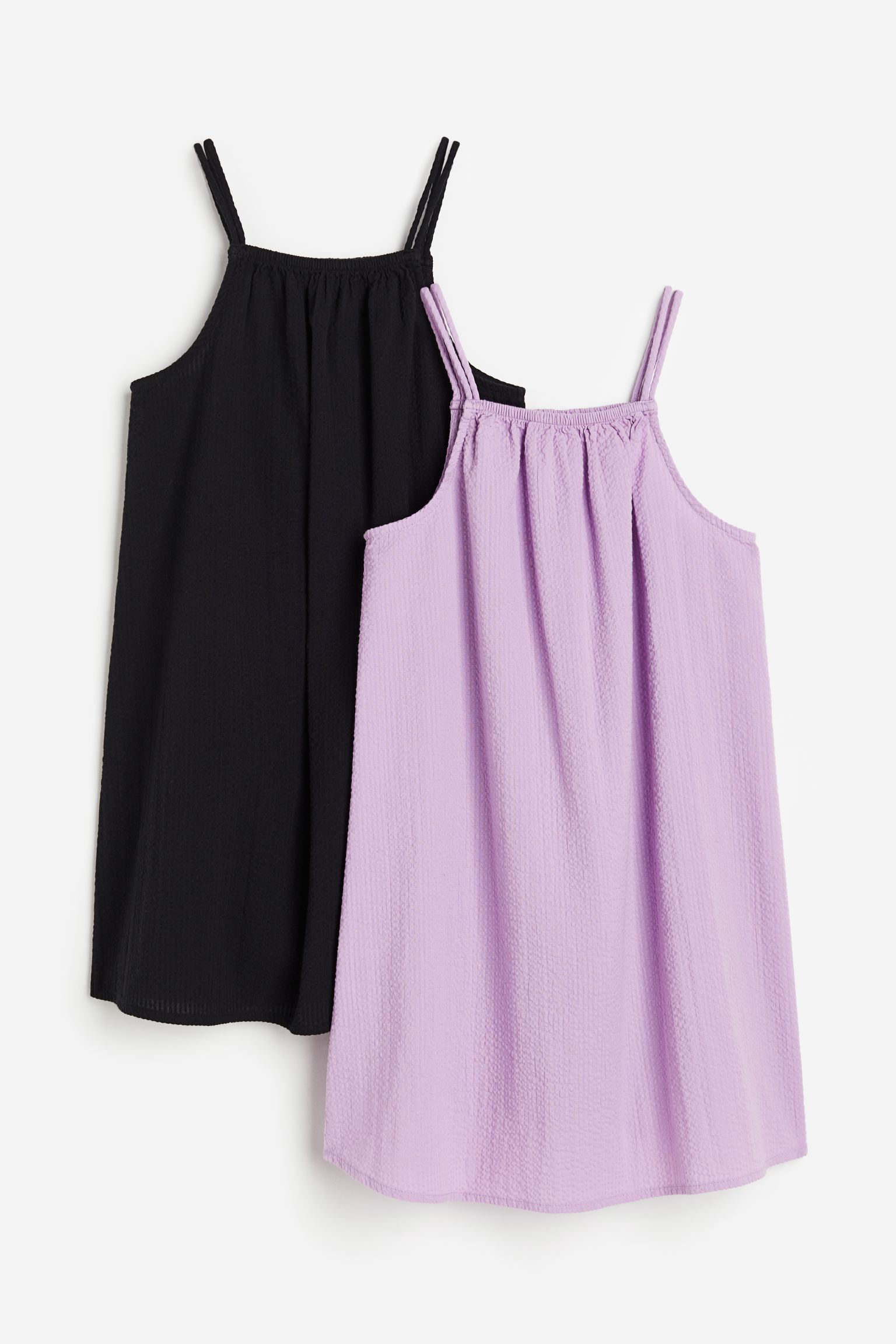

Комплект из 2 платьев из ткани сирсакер H&M 134 Фиолетовый/черный (доставка из-за рубежа), 1157585