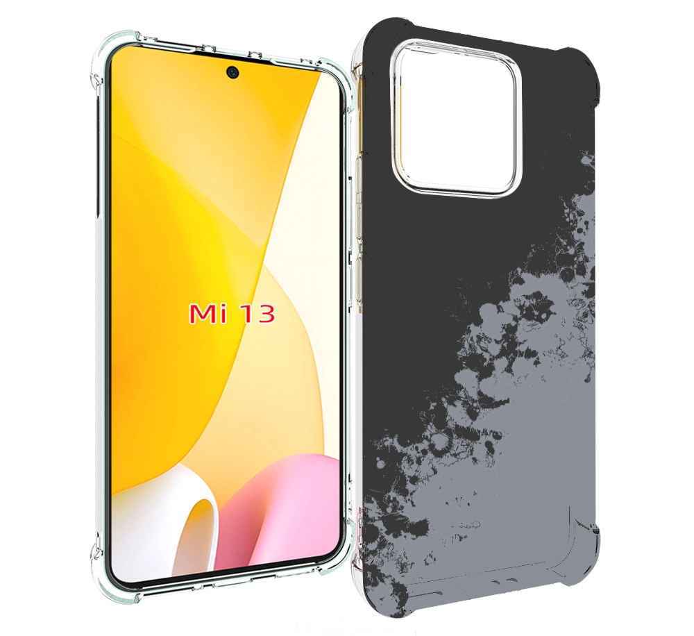 

Чехол MyPads серый-эстетичный для Xiaomi 13, Прозрачный, Tocco