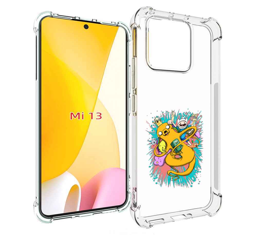 

Чехол MyPads время приключений рисунок для Xiaomi 13, Прозрачный, Tocco