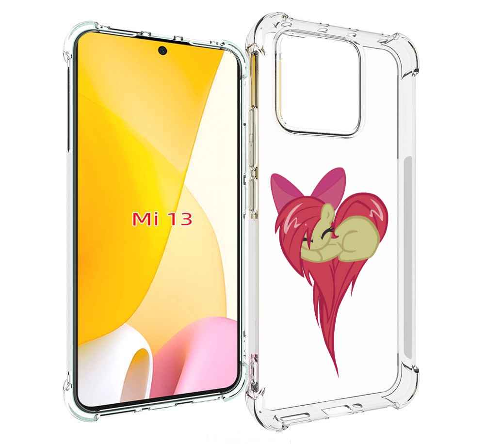 

Чехол MyPads сердце-из-пони для Xiaomi 13, Прозрачный, Tocco