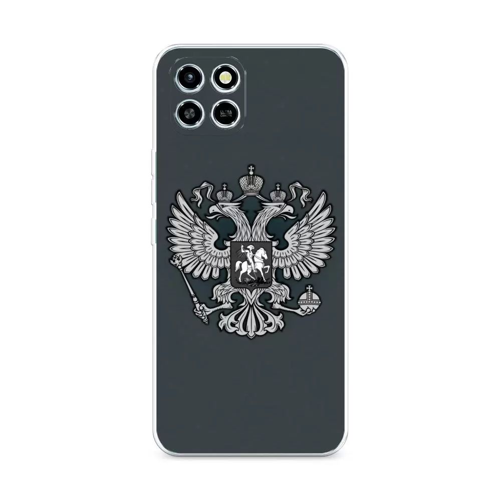 

Чехол Awog на Infinix Smart 6 HD "Герб России серый", Разноцветный, 3101650-5