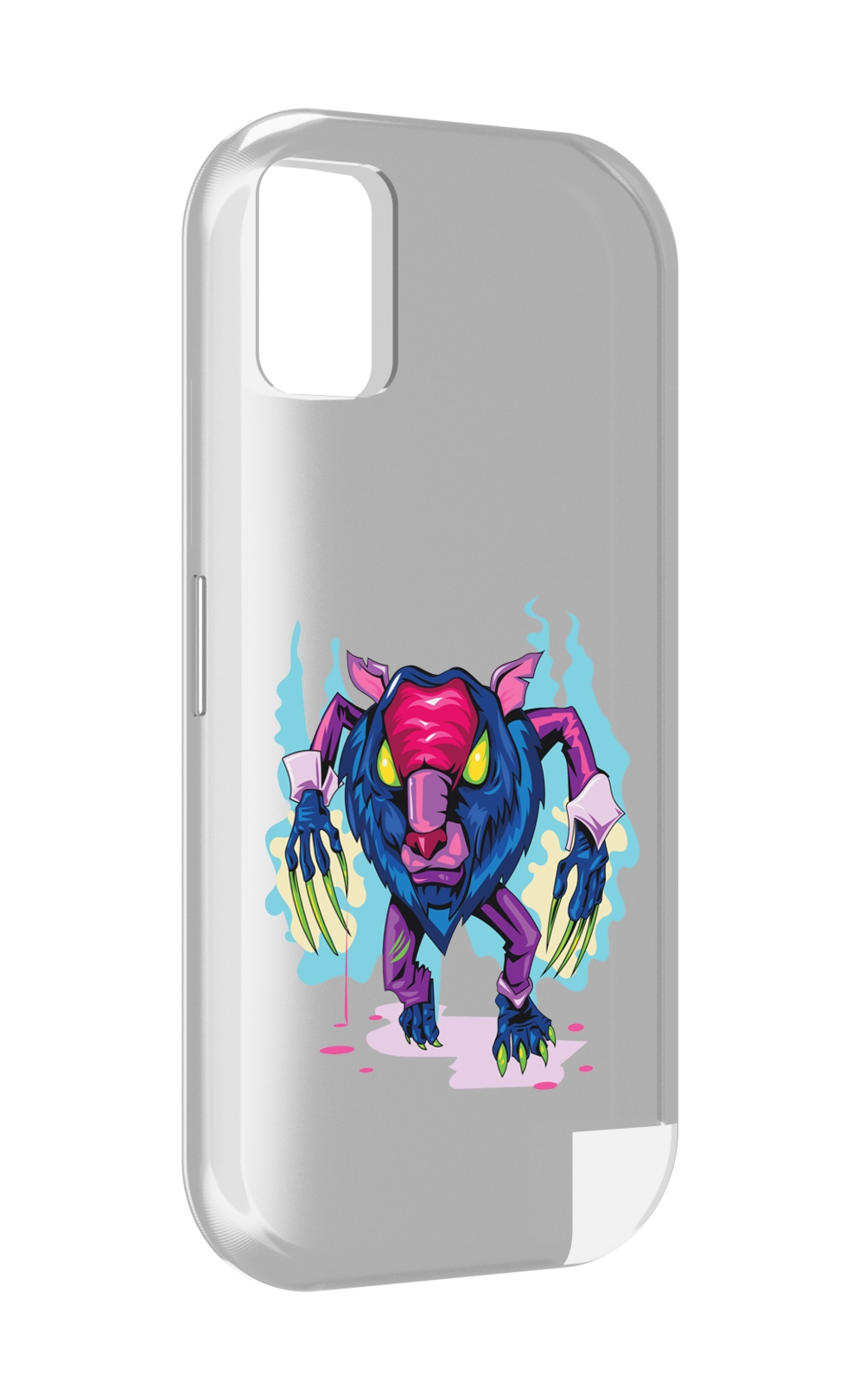 

Чехол MyPads фиолетовая-россомаха для UMIDIGI A11, Прозрачный, Tocco