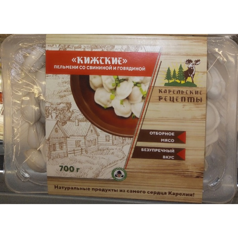 

Пельмени Карельские рецепты Кижские со свининой и говядиной 700 г