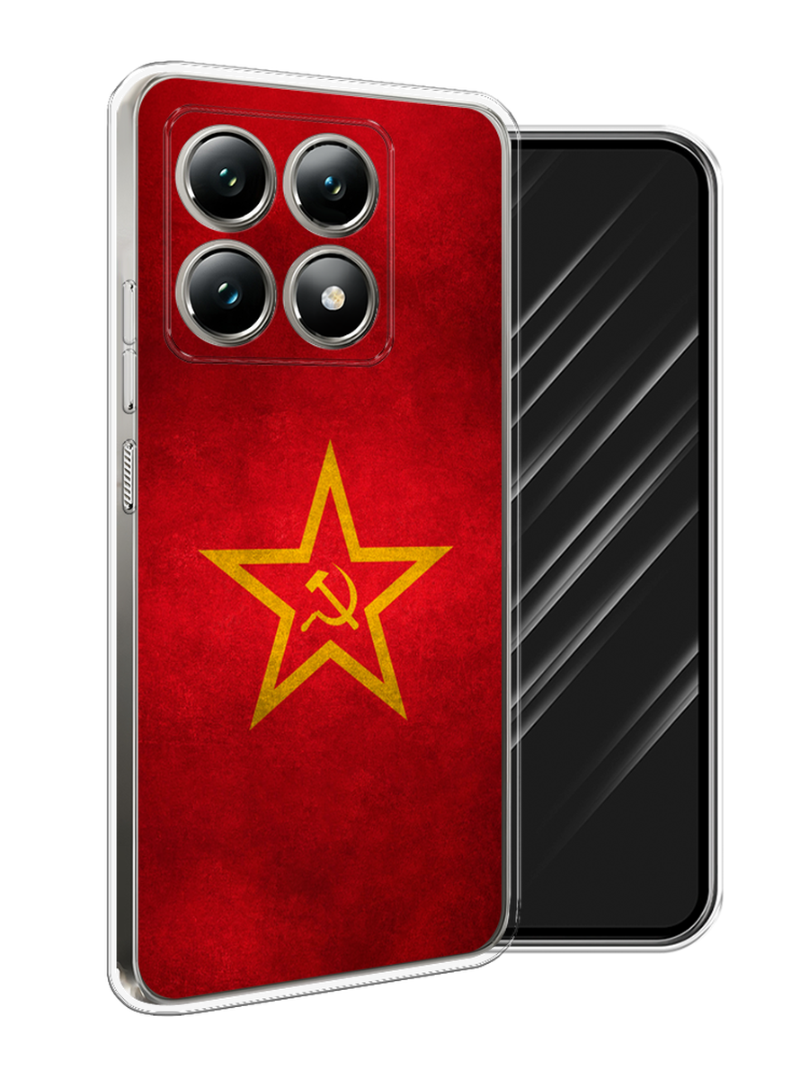 

Чехол Awog на Xiaomi 14T "Красное знамя", Желтый;красный, 322850-1