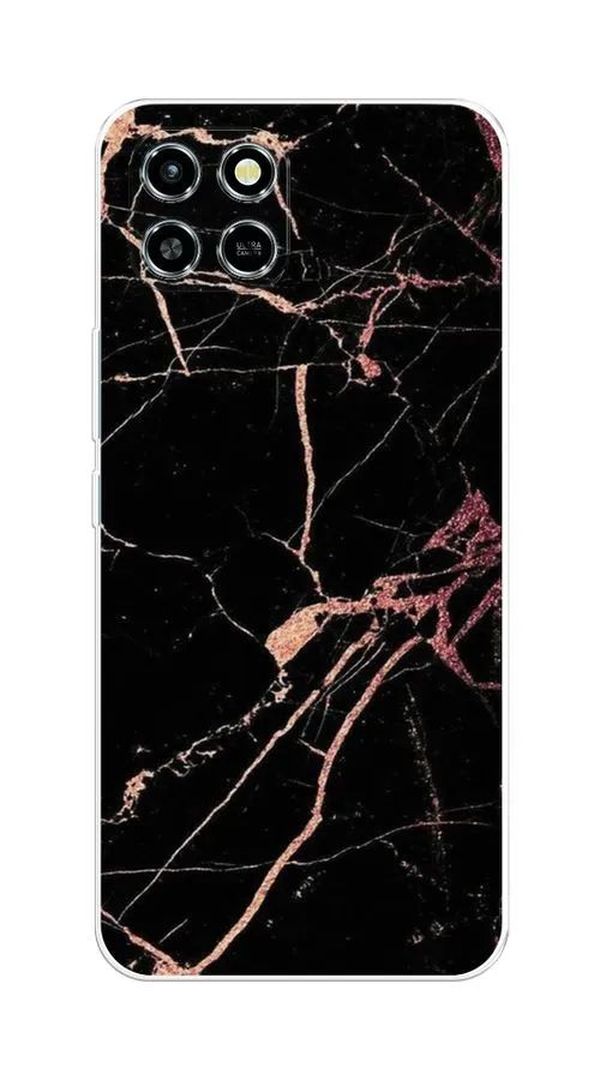 

Чехол Awog на Infinix Smart 6 HD "Мрамор розовое золото", Разноцветный, 3101650-3