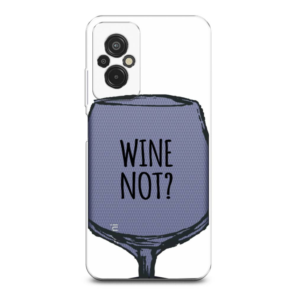 

Чехол на Xiaomi Redmi 11 Prime 4G "Wine not White", Белый, 316850-6