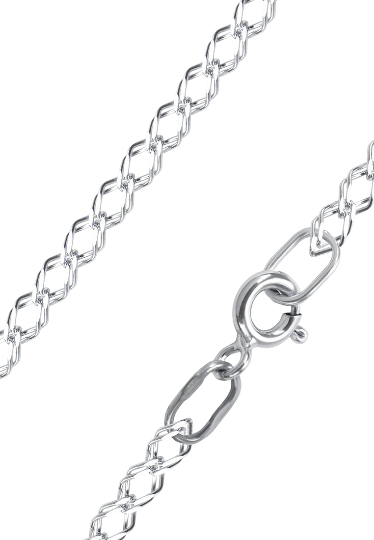 

Цепочка из серебра 45 см Kari Jewelry ЦРС240А2гР-С888, Серебристый, ЦРС240А2гР-С888