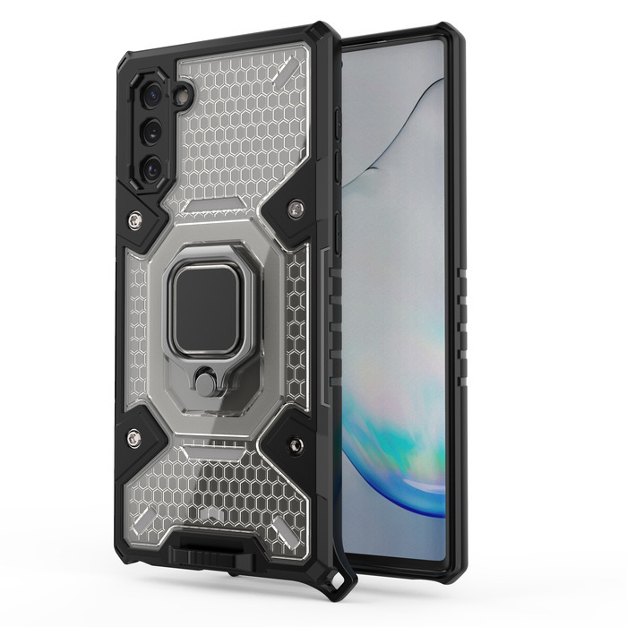 

Противоударный чехол с Innovation Case c защитой камеры для Samsung Galaxy Note 10, серый, Innovation Case